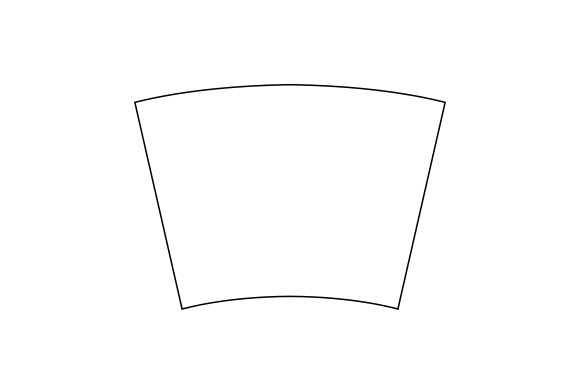 32oz Tapered Tumbler Template for Crafts & Designs Amp
