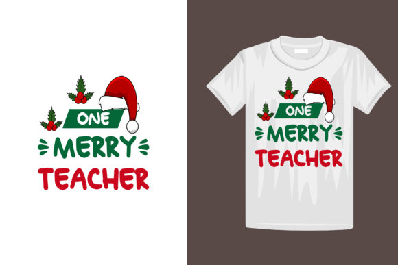 Christmas Creative T-shirt Design: Graphics & Print Templates