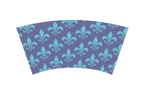 Fleur-de-Lis Tumbler Wrap: Crafts & Designs Amp Asset Review