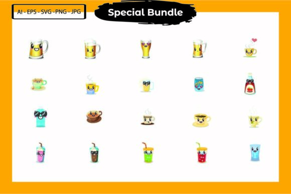 Kawaii Drink Cup Bundles