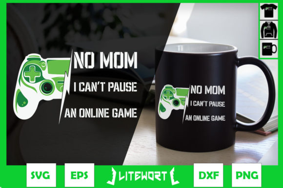 No Mom I Can't Pause an Online Game Graphics