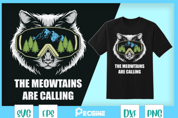 Ski Snowboard Goggles Graphics T-Shirt Designs